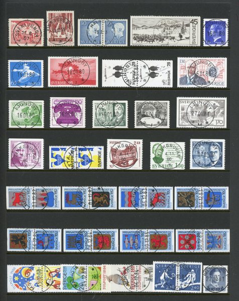 Samling 1955-1993 i tre SAFE DUAL-album, KOMPLETT.