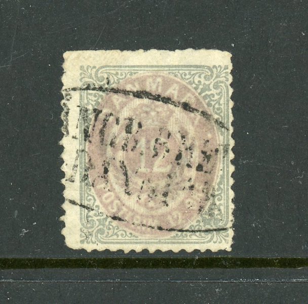Danmark: 14 fulla visir-blad dubbletter 1870-1920tal.