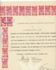 CHARTA SIGILLATA etc: intressant lot ca 30st 18/90-tal.