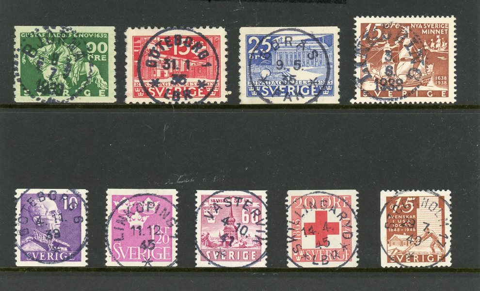 Samling 1930-40tal, mycket extra-material.