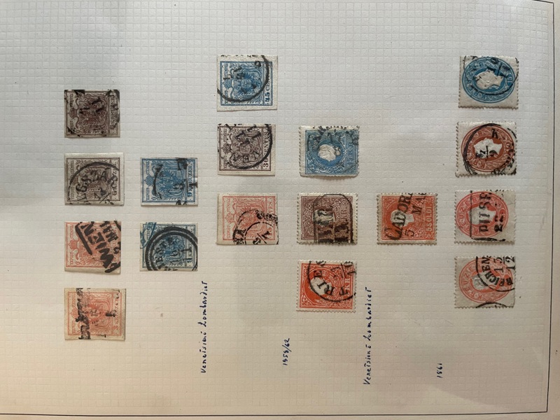 ÖSTERRIKE: samling Klassiskt - 1950 på blad.