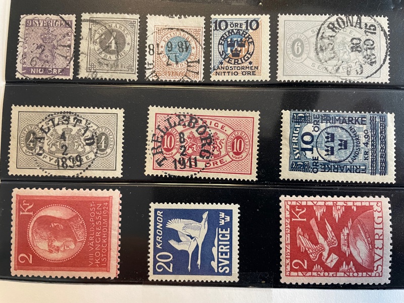 Samling 1858-1980tal i Leuchtturm-album, bla F37.