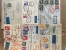 Luftpost: 40st ofta bättre brev i pärm.