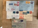 Luftpost: 40st ofta bättre brev i pärm.