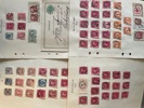 Stämpel-typer: samling med ca 375ex.