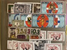 NOT-GELD: samling i special-pärm, ca 700-800 olika.