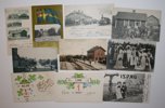 Brefkorts-album med 200st vykort runt sekelskiftet.