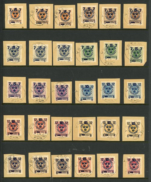 Lagerbok Oscar till 1949 i visirpärm.