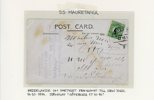 Sjöpost: samling över 130 försändelser och vykort 1910tal - mod.