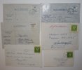 MILITÄR: 86st M-brev/Svarsbrev Efterkrigsperioden.