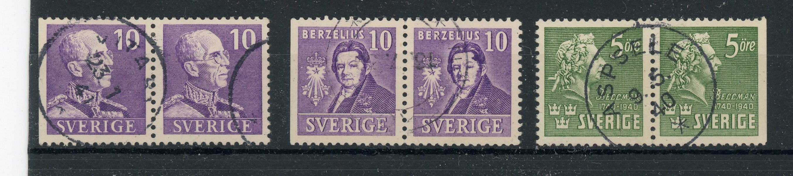 Samlig Sverige och Norge 1855-1950tal inkl bra BC/CB.