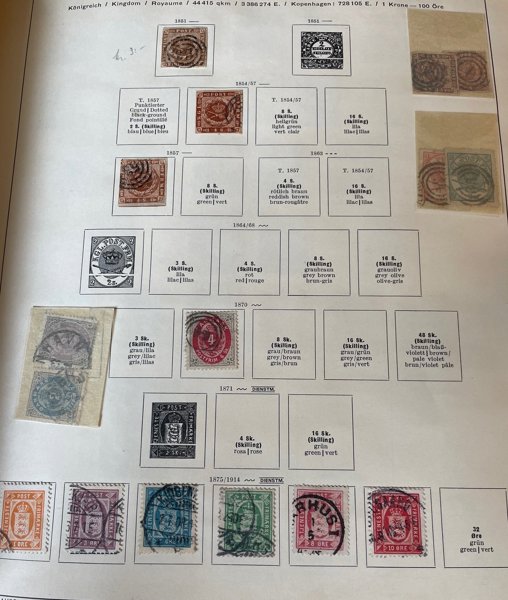 HELA VÄRLDEN: samling i tjockt Schaubek-album.