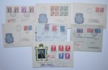NORDEN: samling FDC i två album 1930-50tal.