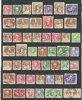 124ex Oscar-1940tal med prakt- och lyx stämplar.