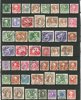 124ex Oscar-1940tal med prakt- och lyx stämplar.