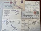 Militär, Censur etc: över 80 försändelser.