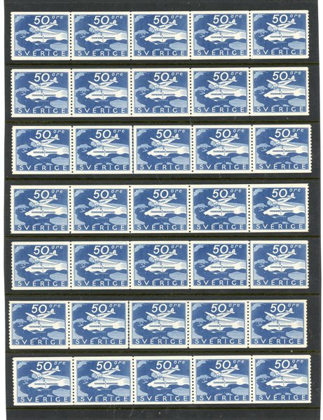 F258 xx; 93st Bromma i hög kvalite, bla Strips.