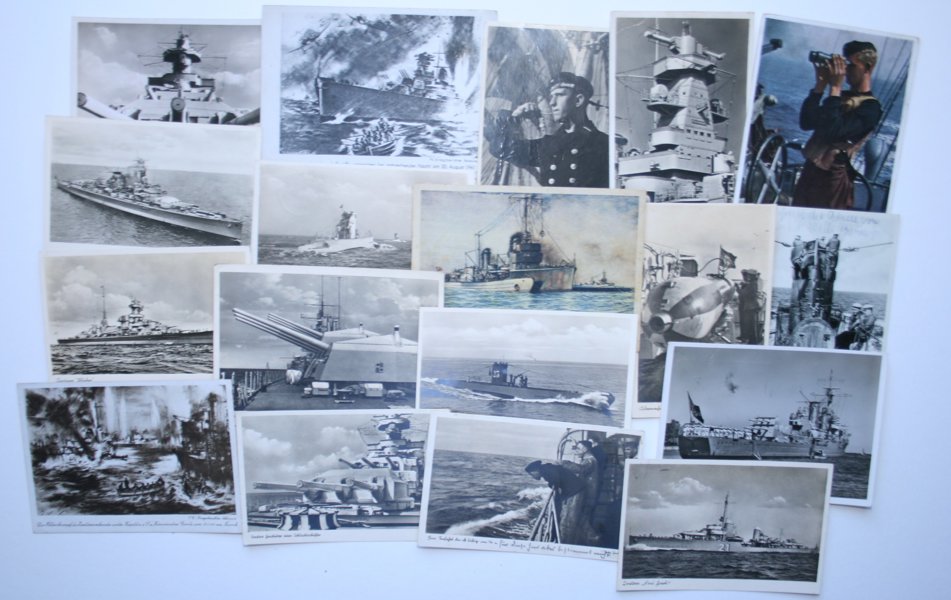 VYKORT REICH: 126st Kriegs-marine WW II.