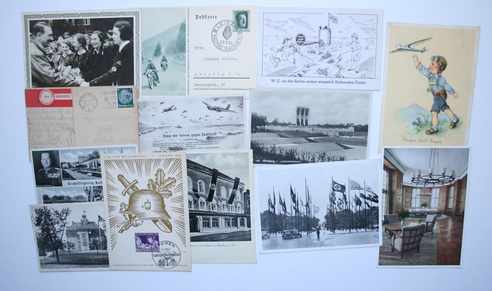 VYKORT REICH: ca 150st från nazi-perioden.