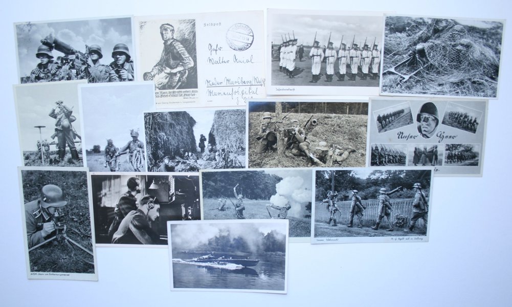VYKORT REICH: ca 120st Wehrmacht WW II.