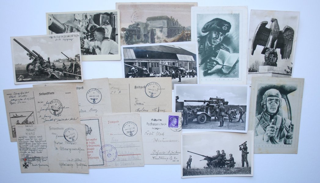 VYKORT REICH: 132st mest Wehrmacht WW II.
