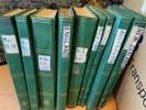 ENGELSKA KOLONIER: samling inkl dubbletter i 10 album.