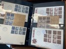 FDC: jätte-samling i 13st Postens bruna pärmar.