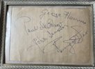 Autografer BEATLES, Malmö 1963.