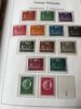 Samling 1855-2000tal i tre Leuchturm-album.