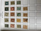 NORGE: samling till 1929 i pärm med mycket extra-material.