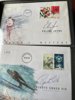 NORGE: xx/x/o samling 1927-2020 i fem pärmar + annat album.