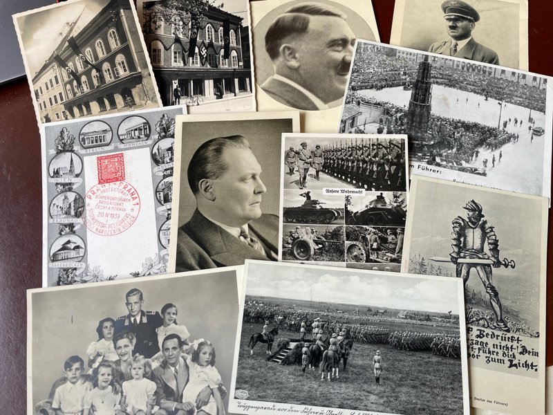 VYKORT REICH: 18st tex Hitler och Göring.