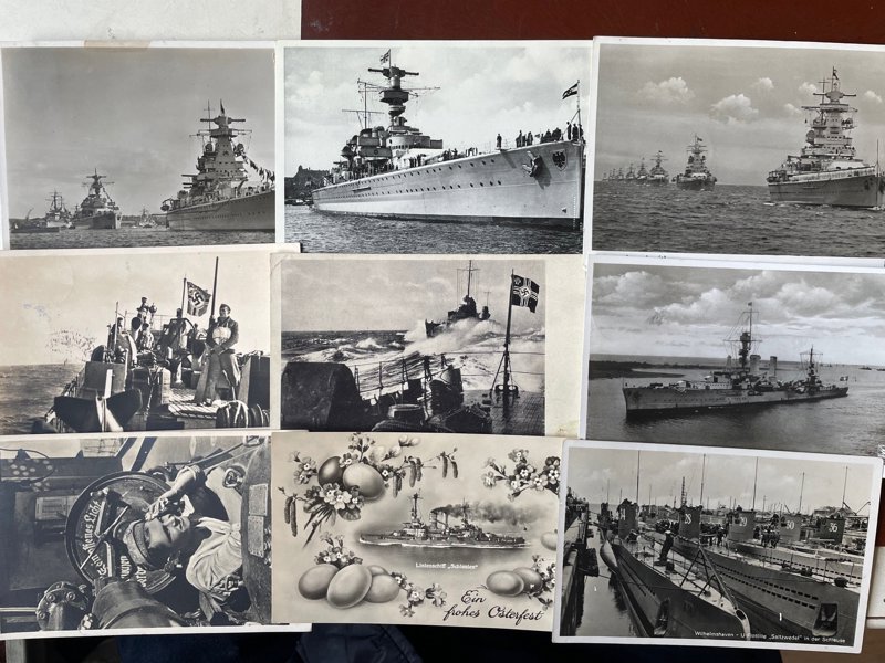 VYKORT REICH Kriegsmarine mest WW II.