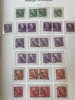 Samling 1855-1987 i två Leuchtturm-album, bla fin F37.