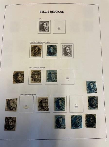 BELGIEN: samling i bla SAFE Förtrycks-album