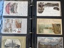 ÖSTERRIKE: samling 162st gamla vykort, bla gruss-aus.