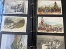 ÖSTERRIKE: samling 162st gamla vykort, bla gruss-aus.