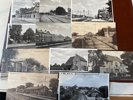 VYKORT: 11st gamla Skånska Järnvägs-stationer.