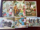 FRANKRIKE: samling 84st "samlar-bilder" runt år 1900.