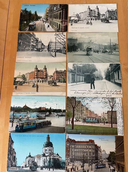 Stockholm Spårvagnar: ca 90st gamla.