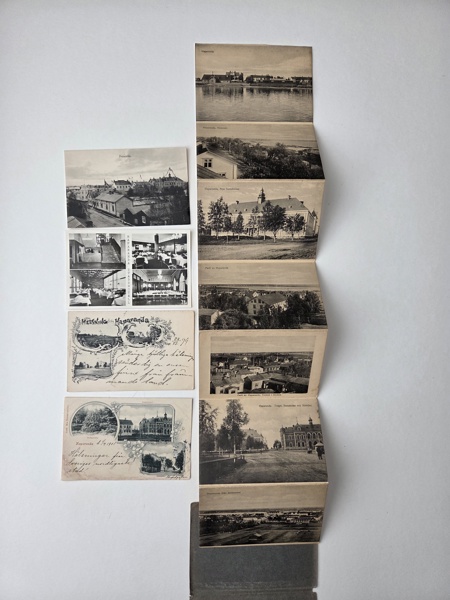 BD-län Haparanda; 46st gamla, bla "dragspel" med 10 bilder