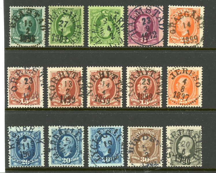 OSCAR: ca 1250ex inkl många prakt och lyx.