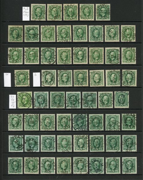 OSCAR KOPPARTRYCK; underbar samling, ca 1000ex.