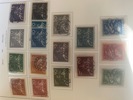 Mycket fin samling 1855 - 1969 i Leuchtturm-album.