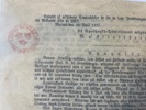 Malmö; sex objekt bla tidnings-stämpel 1827.