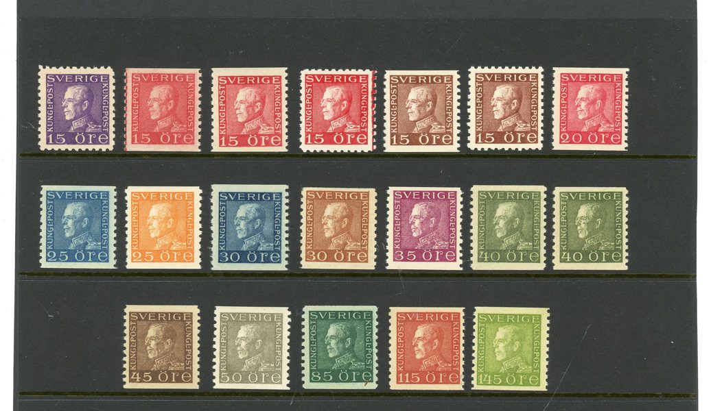 Profil Vänster: xx lot med 19st OLIKA ex