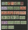 Lot Skilling - 1940tal, bla BC/CB-par inkl F320BC i praktex.