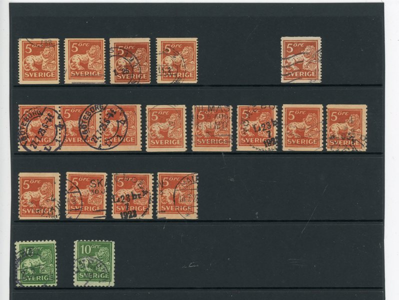 Bandmärken: lot bra märken och vm. F13.500kr.