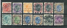 DANMARK: stämplad lot Christian X. F ca 18.000kr.