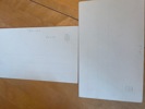 Två stor-formatiga vykort, ej signerade.